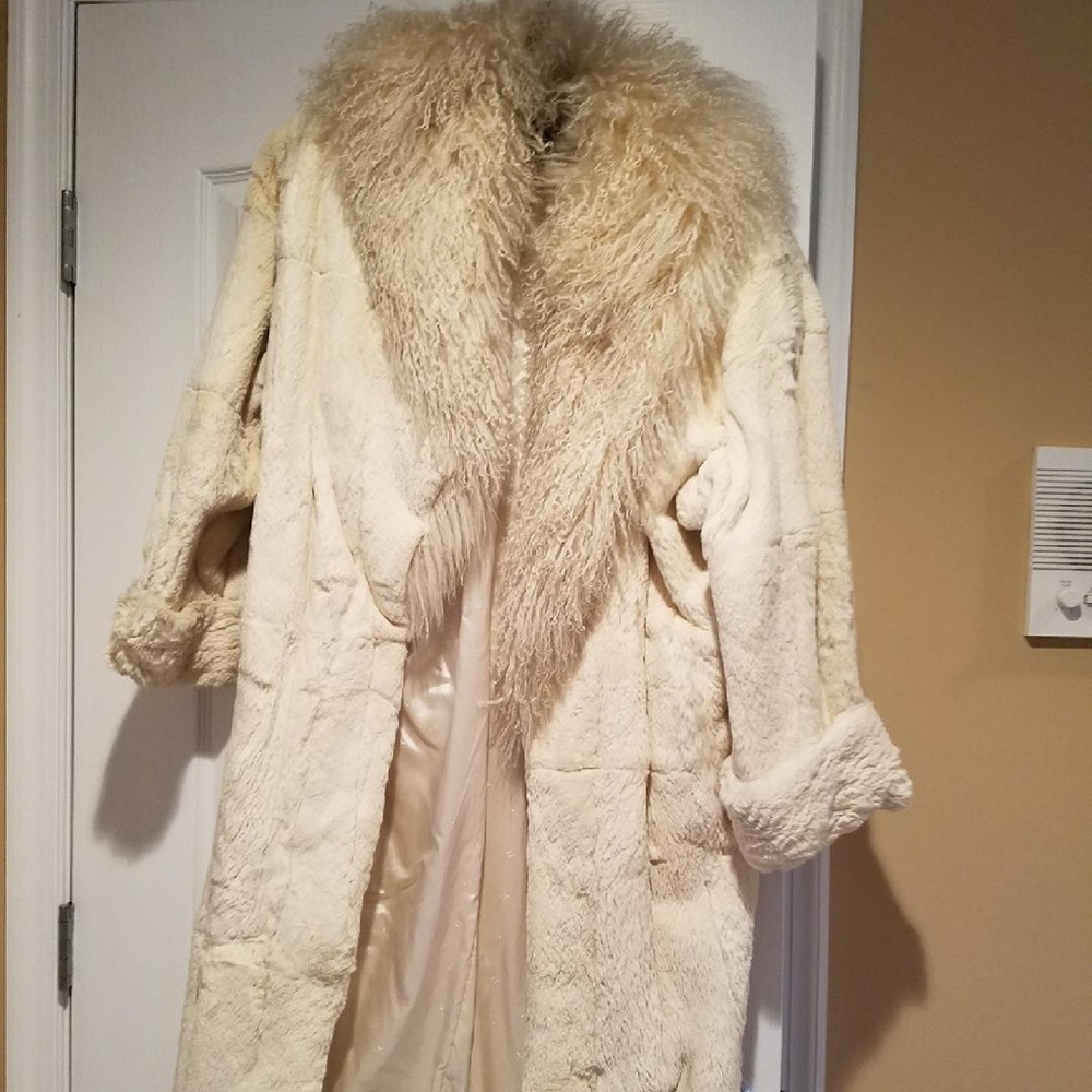 Lamb skin coat